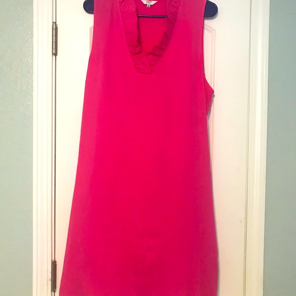 Crown and Ivy Hot pink Dress Size XL